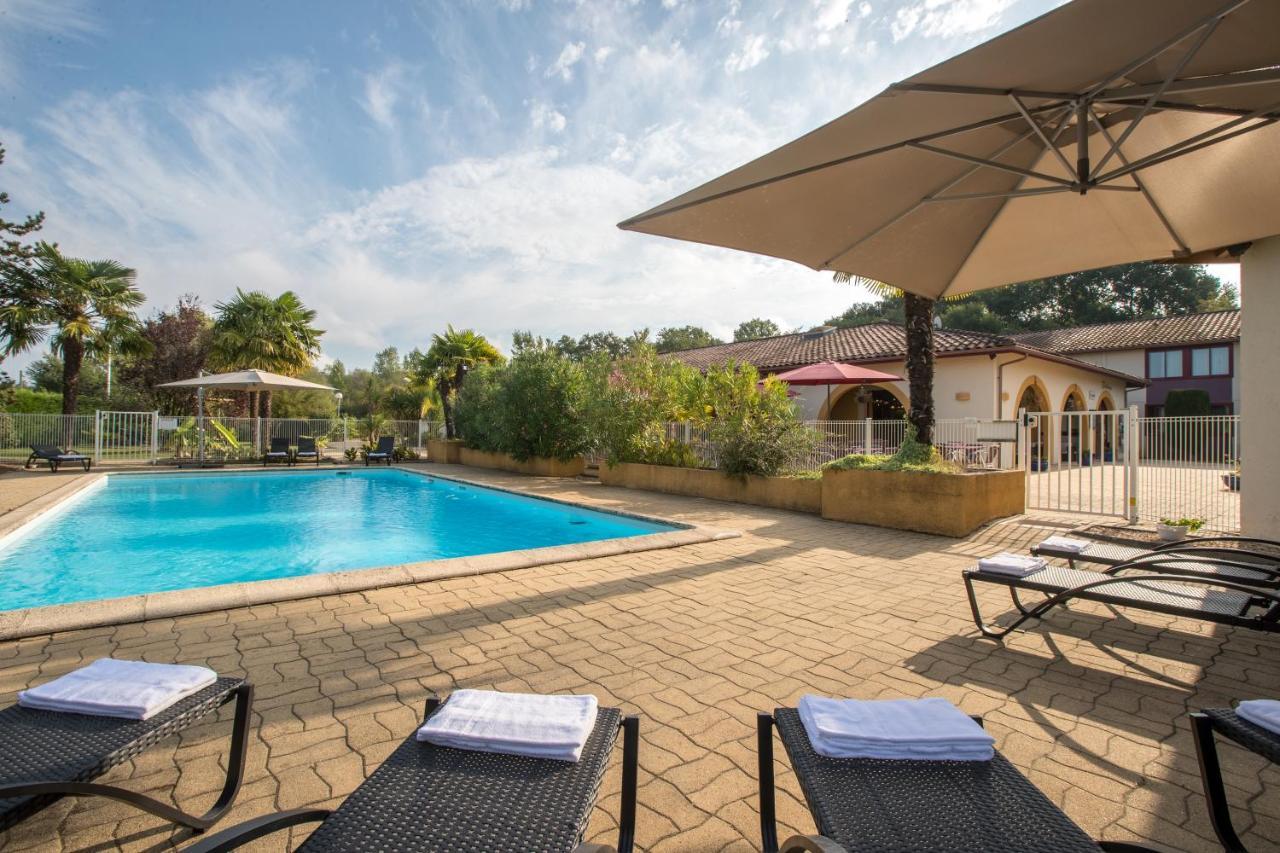 Logis Hotel Restaurant Solenca Nogaro Exterior photo